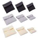 Yahoo! Yahoo!ショッピング(ヤフー ショッピング)Cren ベルベットジュエリーポーチ 9個パック 3サイズ ポータブルジュエリーギフトバッグ スナップボタン付き 並行輸入品