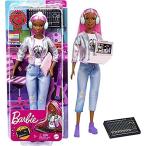 Barbie Career of The Year Music Producer Doll (12-in), Colorful Pink Hair, 並行輸入品
