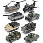 Army Truck Toys Cars, Geyiie Die-cast Small Military Truck Fighting Vehicle 並行輸入品