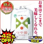 訳あり 42％OFF つや姫 5kg 特A 一等米 山形県産 白米 分づき可 特別栽培米 当日精米 令和4産米