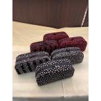 ポーチ 印伝柄 化粧ポーチ 日本製 横幅18cm 高さ9cm マチ5.5cm 定形外郵便