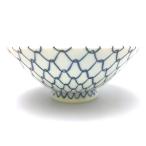 京焼 清水焼 お茶碗 ご飯茶碗 青網�