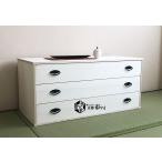 桐たんす 3段 桐システムタンス 桐�