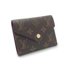 ショッピングVUITTON LOUIS VUITTON ルイ・ヴィトン モノグラム ポルトフォイユ・ヴィクトリーヌ フューシャ ピンク M41938 三つ折り財布 ミニ財布 【新品】