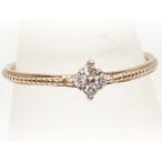 結婚指輪 マリッジリング 婚約指輪 ダイヤ ミル打ち エンゲージリング K18 ゴールド 18金 ダイヤモンド ミル打ち リング ブライダルリング   K10 PG ピンクゴー