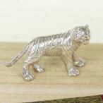 置物 干支（銀製）寅・虎・とら 立