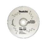 マキタ マルノコ用チップソー プレミアムタフコーティング 外径190mm×刃数72 集成材・一般木材用 造作用 A-55815