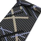  юката ткань ткань сделано в Японии обучающий материал для мужской мужской хлопковый Kobai чёрный черный . полоса ... хлопок модный взрослый ..... покрой выполненный под заказ 