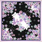  хлопок .... furoshiki 50cm ширина маленький сделано в Японии хлопок 100 кошка кошка .. регион кошка деятельность отвечающий . Project LaLaLulala Roo . это ночь . искривление чёрный .. данный посылка мелкие вещи посылка 