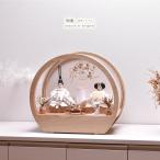 雛人形 コンパクト おしゃれ かわいい ひな人形「選べる2種類」【和奏 白木/ベージュ】（紬・葵）間口45cm 【送料無料】