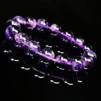 ショッピング恋愛 恋愛のアメジスト ブレスレット 12ミリ 2月 誕生石 天然石 高貴な輝き 商売繁盛 開運 金運 AM3 /ギフトにも人気 京海堂