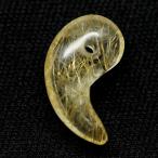 ルチルクォーツ勾玉ゴールドルチル天...