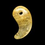 勾玉ルチルクォーツゴールドタイチン...