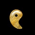 勾玉ルチルクォーツ天然石約1g金運...