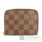 LOUIS VUITTON ルイヴィトン N63070 ジッピー・コインパース ダミエ エベヌ コインケース ダミエキャンバス レディース 中古