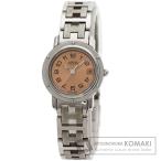 HERMES エルメス CL4.210 クリッパー 腕時計  ステンレススチール SS レディース  中古
