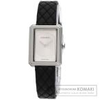 CHANEL シャネル H6401 ボーイフレンド スモールモデル 腕時計  ステンレススチール 革 レディース  中古