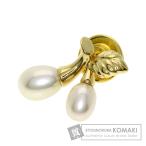 MIKIMOTO ミキモト サクランボ ブローチ K18イエローゴールド レディース 中古