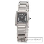 CARTIER カルティエ W51026Q3 タンクフランセーズ SM アジア限定 腕時計  ステンレススチール SS レディース  中古