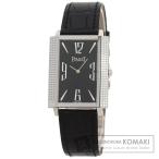 PIAGET ピアジェ 90300 エクストラ フラット スクエア 腕時計  K18ホワイトゴールド 革 メンズ  中古