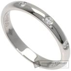 CARTIER カルティエ クラシック ウェディング 3P ダイヤモンド #49 リング・指輪 プラチナPT950 レディース 中古