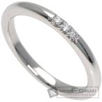 TIFFANY&amp;Co. ティファニー フォーエバー 3P ダイヤモンド リング・指輪 プラチナPT950 レディース 中古