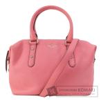 ショッピングケイトスペード kate spade ケイトスペード ロゴ 2WAY ハンドバッグ レザー レディース 中古