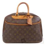 ショッピングVUITTON LOUIS VUITTON ルイヴィトン M47270 ドーヴィル ハンドバッグ モノグラムキャンバス レディース 中古