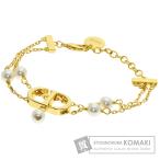 Dior ディオール フェイクパール ブレスレット GP レディース 中古