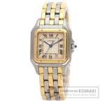 CARTIER カルティエ W25028B8 パンテール MM 3ロウ 腕時計  ステンレススチール SSxK18YG ボーイズ  中古