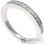 TIFFANY&Co. ティファニー ハーフ エタニティ ダイヤモンド リング・指輪 プラチナPT950 レディース 中古