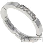 CARTIER カルティエ マイヨンパンテール 4P ダイヤモンド #53 リング・指輪 K18ホワイトゴールド レディース 中古