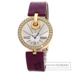 CARTIER カルティエ WG600010 カプティブ ドゥ カルティエ LM 腕時計  K18イエローゴールド 革 レディース  中古