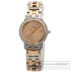 HERMES エルメス CL4.221 クリッパー 新バックル 腕時計  ステンレススチール SSxPGP レディース  中古