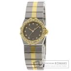 Chopard ショパール 25/8024-11 サモリッツ 11P ダイヤモンド 腕時計  ステンレススチール SSxK18YG レディース  中古