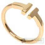 TIFFANY&Co. ティファニー Tワイヤー リング・指輪 K18ピンクゴールド レディース 中古