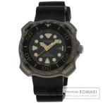CITIZEN シチズン BN0220-16E プロマスター マリン 腕時計  チタン ラバー メンズ  中古
