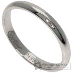 CARTIER カルティエ ウェディング #51 リング・指輪 プラチナPT950 レディース 中古