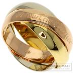 CARTIER カルティエ トリニティ #41 リング・指輪 K18イエローゴールド レディース 中古