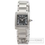CARTIER カルティエ W51026Q3 タンクフランセーズ SM アジア限定 腕時計  ステンレススチール SS レディース  中古