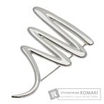 TIFFANY&amp;Co. ティファニー スクリブル ブローチ シルバー レディース 中古