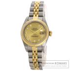 ROLEX ロレックス 79173G デイトジャスト 10P ダイヤモンド 腕時計  ステンレススチール SSｘK18YG K18YG レディース  中古