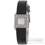 ショッピングdior CHRISTIAN DIOR クリスチャンディオール D60-100 ラ パリジェンヌ 腕時計  ステンレススチール リザード レディース  中古