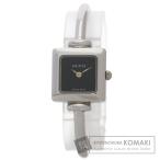 GUCCI グッチ 1900L スクエアフェイス バングル 腕時計  ステンレススチール SS レディース  中古