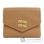 MIUMIU ミュウミュウ ロゴ 二つ折り財