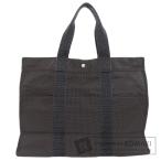 HERMES エルメス エールラインGM トートバッグ キャンバス レディース 中古