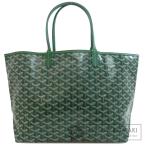 ショッピングゴヤール GOYARD ゴヤール サンルイPM トートバッグ コーティングキャンバス レディース 中古