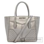 MIUMIU ミュウミュウ 2WAY ハンドバッグ カーフ レディース 中古