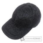 GUCCI グッチ 729349 ダブルG ベースボールキャップ 帽子 モヘヤ レディース 中古