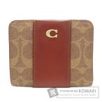 ショッピングコーチ 財布 COACH コーチ CD716 ビルフォールド 二つ折り財布（小銭入れあり） PVC レディース 中古